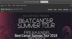 Desktop Screenshot of beatcancer.info